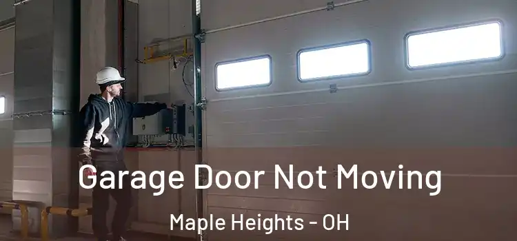 Garage Door Not Moving Maple Heights - OH