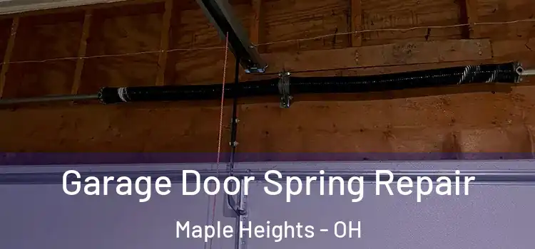  Garage Door Spring Repair Maple Heights - OH