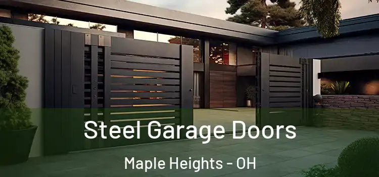  Steel Garage Doors Maple Heights - OH